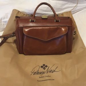 Patricia Nash Italian leather satchel purse